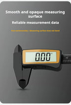 New Carbon Fiber Full Screen Electronic Digital Display Vernier Calipers High Precision 0-150mm Calipers Measure Tool With Boxed