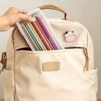 1pc Translucent PencCase Large Capacity Lightweight Convenient for School Supplies Storage Pen Box Organizer Box