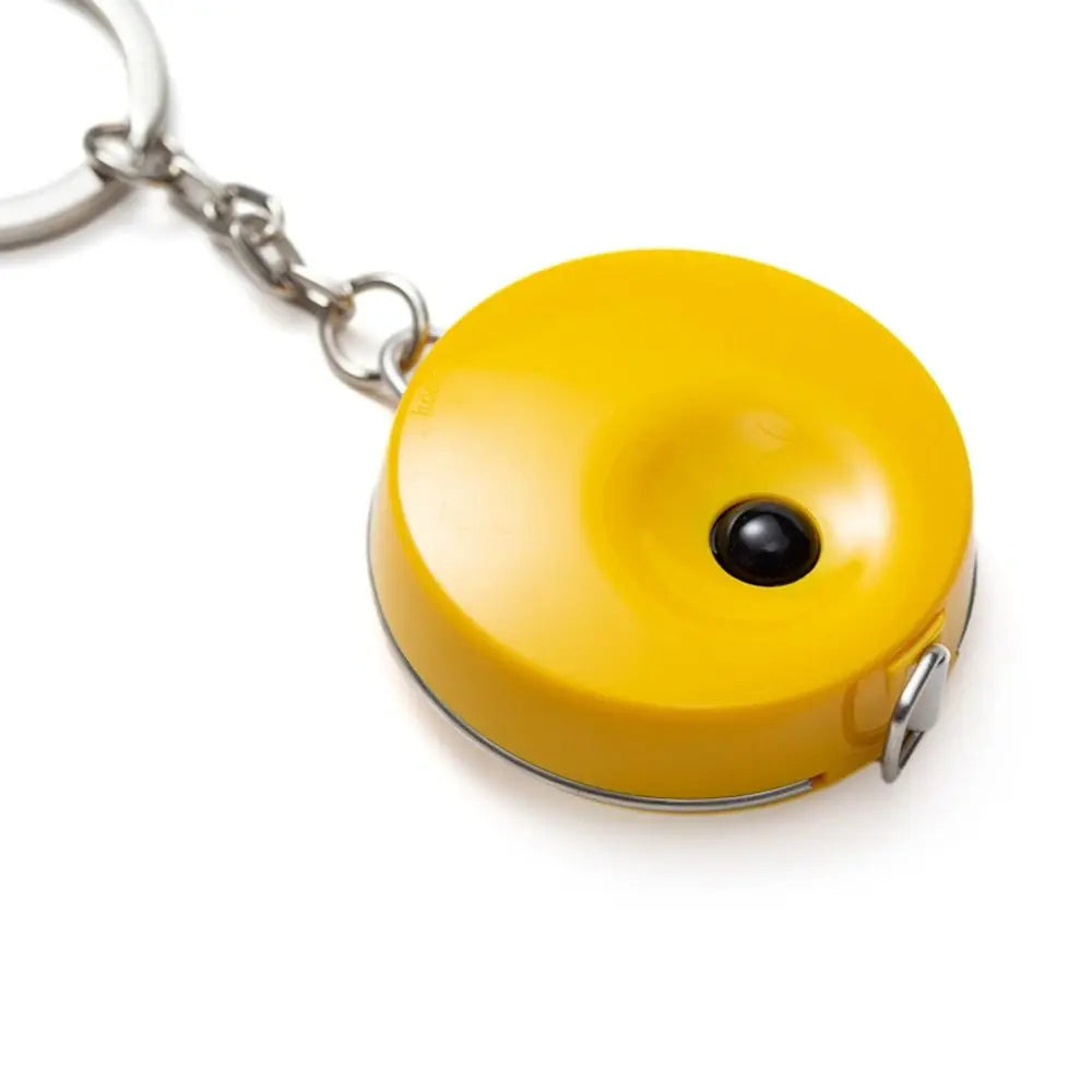 1M/1.5M Measure Ruler Retractable Centimeter Inch Roll Tape Mini Keychain Tape Measure Tailor Portable Sewing Measuring Tool