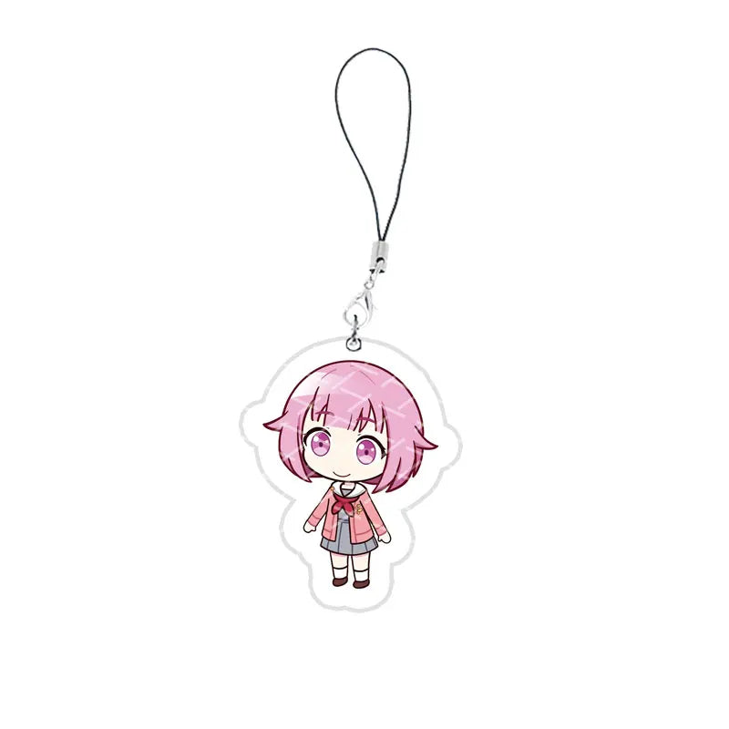 Anime Project Sekai Colorful Stage Mobile Phone Charms Acrylic PJSK Small Pendant Kusanagi Nene Len Rin Phone Chain Keychain