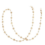 New Fashion Women Eyeglass Chain Hollow Star Pearl Beaded Sunglasses Reading Glasses Lanyard Eyewear Holder Neck Strap Rope
