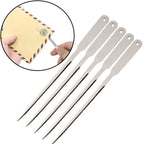 1/3/5 PCS Stainless Steel Letter Opener – Sleek Envelope Slitter for Home, Office & School Mail Supplies