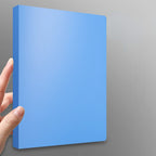 2023 NEW A4 4-hole D-type clip clip Blue PP folder perforated transparent binder folder a4 folder