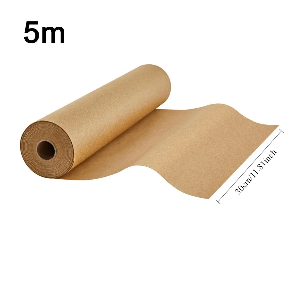 Pack Parchment Paper Roll for Baking Parchment Baking Paper with Serrated Cutter Roll for Cooking Air Fryer Steaming Bread