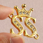 Custom Logo 3D Metal Letters Zinc Alloy Name Tag for Handbag Clothing Metal Labels Sew-On