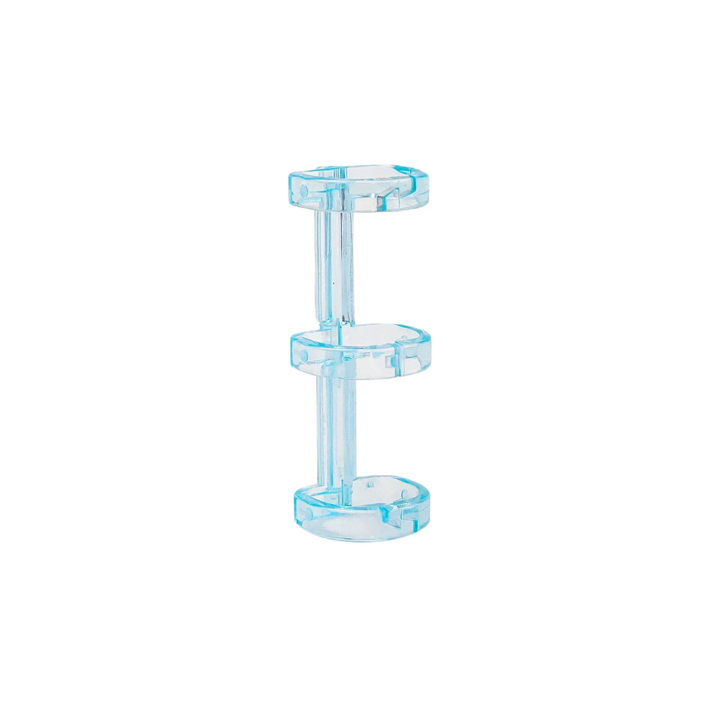 Removable Binder Book Binding Rings Plastic Book Rings Clear Folder Binder Clips Scrapbook Binding Button School Loose Leaf Clip