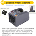Automatic Tape Dispenser Cutting Machine 6-60mm Adhesive Tape Ribbon Intelligent Double Sided Cutter 110V 220V