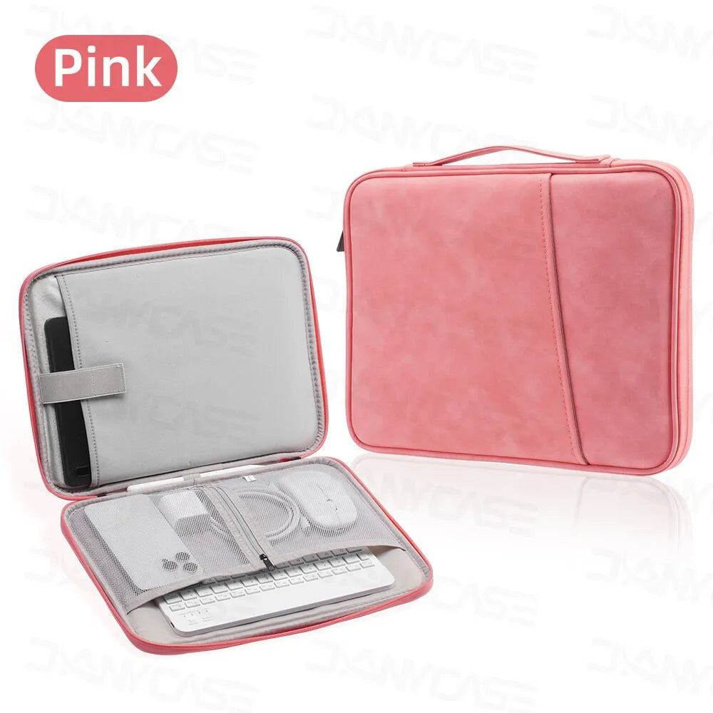 Waterproof Nylon 11-13 inch Tablet PC Carrying Case, Padded Protective Travel Inner Bag for iPad Samsung Tablet PC Case