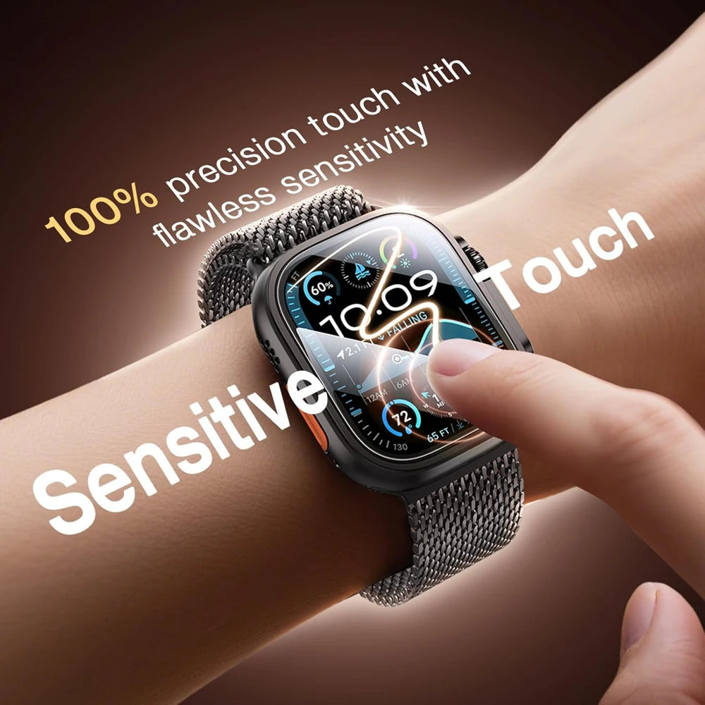 Tempered Glass For Apple Watch Ultra 1/2/3 49mm With Alignment Tool Screen Protector For iWatch Ultra 1 2 3 49mm Accessories
