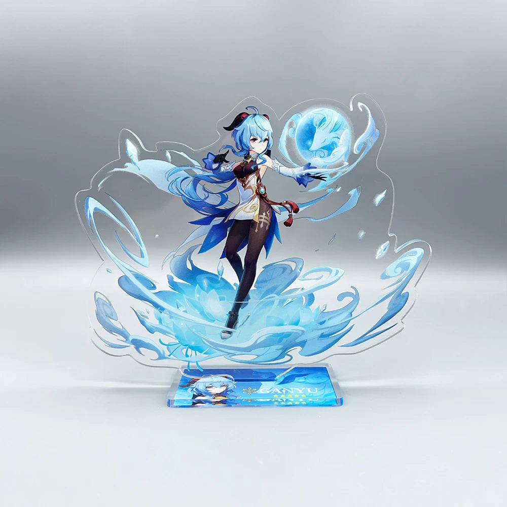 Odette Lohen Flins Durin Mavuika Columbina Xiao Arlecchino Acrylic Anime Model Furina Collect Desktop Decoration Keychains Gift