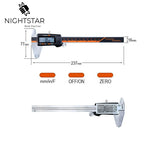 Nauwkeuriger Stainless Steel Digital Caliper 6 '150mm Messschieber Paquimetro Measuring Instrument Vernier Calipers