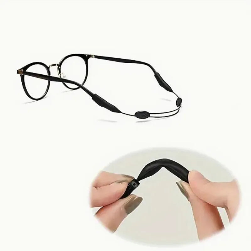 Viewring 1/5pcs Sports Eyeglass Strap Sunglass Holder Men Women Eyewear Retainer with Adjustable Buckles Reading Glasses Chain