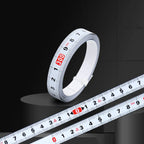 1/2/3/5M Stainless Steel Miter Track Tape Measure Self Adhesive Metric Scale Ruler Rust-Proof Durable and Wear-Resistan Ruler