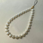 Simple Love Shell Beaded Keychain Mobile Phone Chain Pendant Fashion Mobile XYu Phone Case Accessories Female Jewelry Gifts