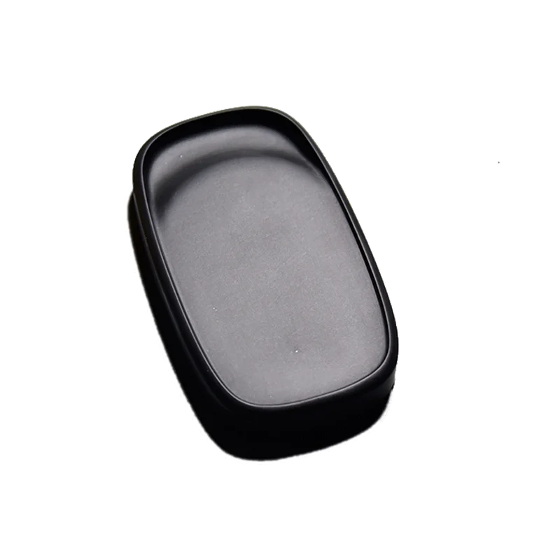 Natural Raw Stone She Inkstone Classical Calligraphy Regular Script Practice Ink Stone Vintage Brush Writing Practical Inkstone