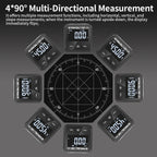 snakol Angle Protractor 360 Degree Mini Electronic Digital Protractor Inclinometer Angle Finder Gauge Measurement Box
