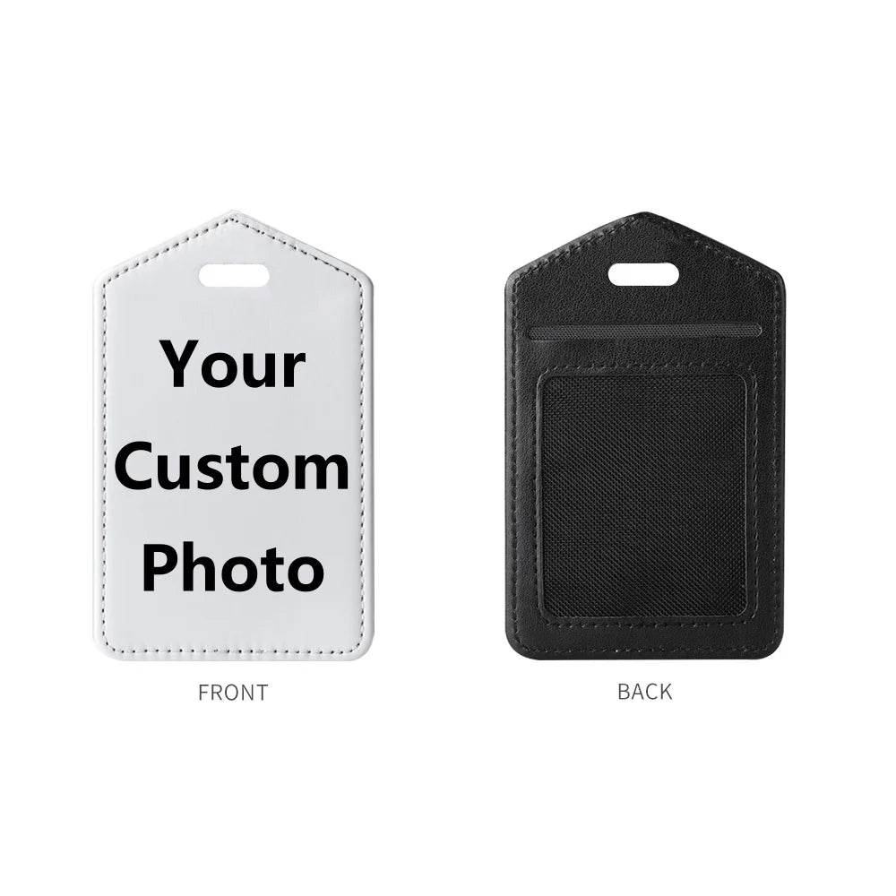 Customized Personalized Leather Luggage Tags And Boarding Pass Tags Free Custom Colorful Pattern Signs A Gift For Friends Family