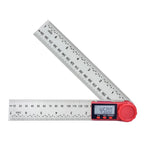200mm 8'' Digital Angle Finder Ruler Protractor Inclinometer Electron Goniometer Angle Length Measuring Tool