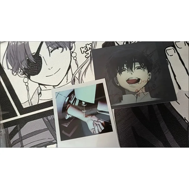 New 2Pcs/Set 2nd Anniversary Card Alien Stage TV Anime Card Ivan Till Cosplay Square CD Card Instant Imaging Cards Postcard Gift