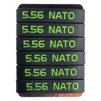 6 Pack Magazine Marking Band for 5.56 Nato Magazine Marking Rubber Band Anti-slip Convenient Identification for Gun Safety