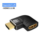 HDMI Coupler 8K, HDMI 2.1  Connector HDMI Extension Adapter, Support 8K@60Hz / 4K@120Hz 120UHD, 3D, HDR