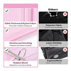Zipper Binder,2 Inch 3 Ring Multi-Pocket, 500 Sheet Capacity 5 Tab Expanding File Folder, Zipper Bag Included-AU41