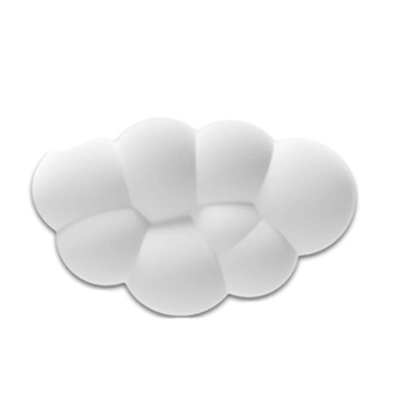 Cloud Shape Wrist Rest Pad Anti-Slip Desk Mat Memory Foam Palm Rest Ergonomic Mouse Pad Typing Wrist Rest Office Accessories