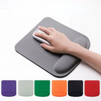 Simple EVA Wrist Rest Mouse Pad Solid Color Office Accessories Ergonomic Mouse Mat Thick Sponge Gaming Office Mousepad