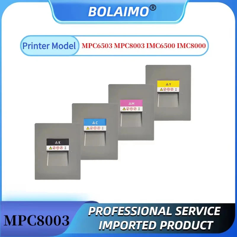 1PCS MPC8003 Toner Cartridge For Ricoh MPC6503 C8003 IMC6500 C8000 High Quality Color Compatible