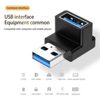 NNBILI 3A Type C Elbow USB 3.1 Charging Data Cable Adapter Converter for Android 90/180 Degree OTG Adapter Fast Charging 10Gbps