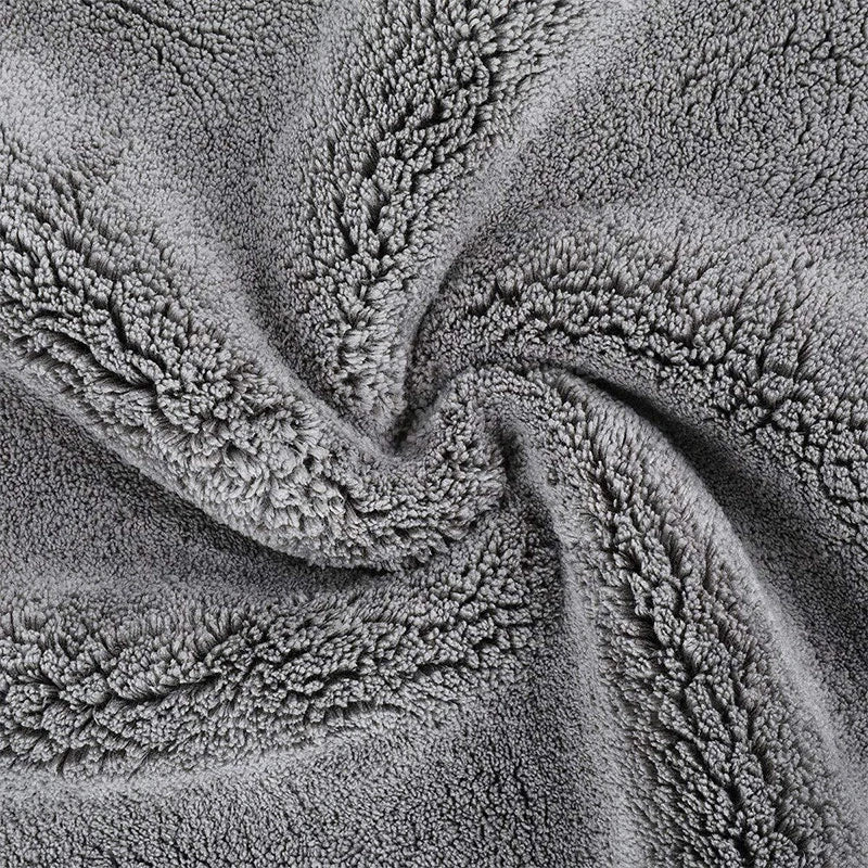 SEAMETAL Thicken Car Cleaning Towel 1200GSM Super-Absorption Microfiber Washing Towel Ultra-Soft Scratch-Free Car Drying Cloth