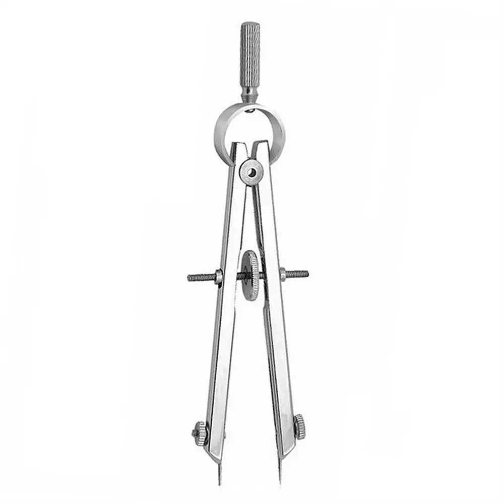 Stationery Geometry Drawing Tool Bow Divider with Lock Geometry Scribe Gauge Spring Compasses Math Compass Compass Protractor