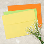 50 pack 4x6 Envelopes,A6 Invitation Envelopes 6.5 x 4.25inch For 4x6 Cards- Peel & Press,Ideal for Invitations,Weddings,Parties