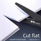 Black Blade Scissors, Sharp Multi-Color Household & Office Small Scissors, Paper Cutting Stationery for Handmade Crafts DIY