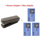 Kokuyo A Little Special 10#Needle Mini Stapler,Strong&Easy Lightforce Effortless Stapling Tool for School,Home,Office,Exam,Files