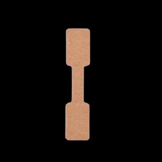 DIY Jewelry Price Tags Convenient Write Information Label Rings Kraft Paper Show Stickers Ornaments Jewelry Display Accessories