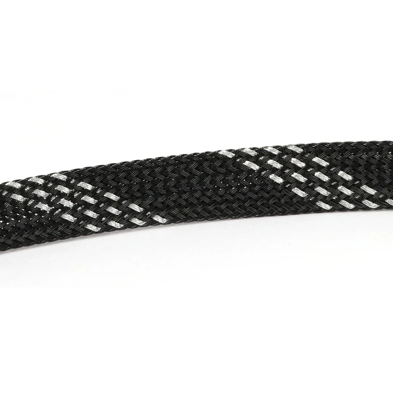 5M Multicolor PET Insulated Braid Sleeving 2mm - 40mm Expandable Wire Cable Sheath Flame-retardant Nylon Braided Mesh Tube DIY