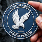 Custom Logo PVC Emblem Durable Waterproof Lapel Badge - Medalla Chalina Decorative Pins for Clothing Accessory