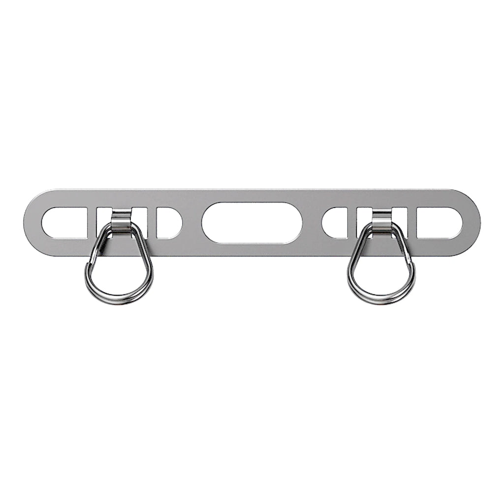 1/2/3Pcs Metal Phone Lanyard Side Hanging Patch For iPhone Stainless Steel Clip Double Buckle Phone Straps Gasket Connect Piece