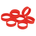 5/10/20Pcs Silicone Rubber Bands Rubber Bands Rings Cable Ties Strong Elastic Bands Non-Slip for Cord Wrapping Bag Wraps