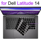Keyboard Cover for Dell Latitude 14 7440 7450 7400 7404 7410 7414 7420 7424 7430 7480 7490 2 in 1 Silicone Protector Skin Case