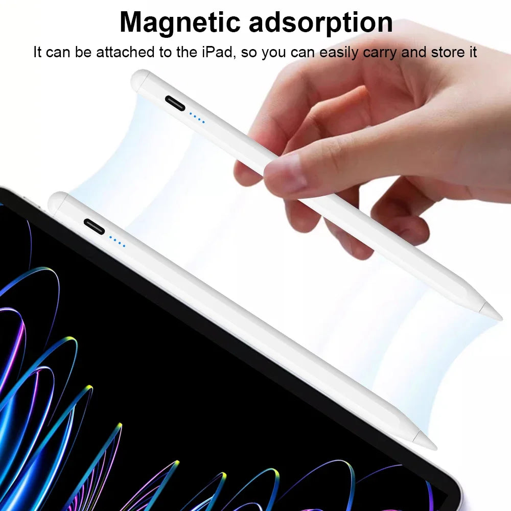 Stylus Pen for Apple IPad for IPad Pencil Accessories 2025 A16 10th 11th Gen Pro Air Mini Palm Rejection Power Display Stylus