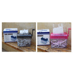 Paper Shredder Documents Paper Cutting Tool A6 Paper Mini Hand Crank Shredder Portable For Receipts Bills Portrait Home Office