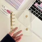 A7 Widening Colouful Notebook Refill Spiral Binder Inner Page Grid Diary Agenda PlannerSchool Stationery