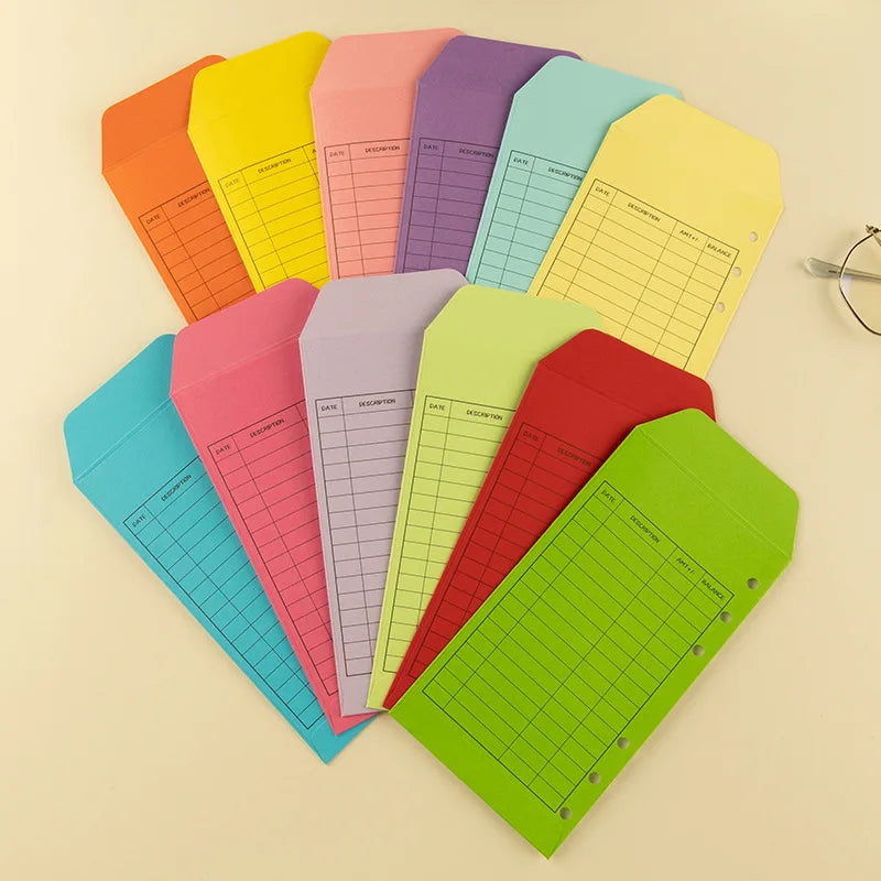 Bview Art PP Budget Envelope Monthly Weekly Planner, Cash Envelope Efficient Budget Savings and Expense Tracking