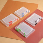 Transparent Thicken A4 File Box Plastic Office Document Sorting Storage Box Buckle Design Book File Archive Seal Boxes Organizer