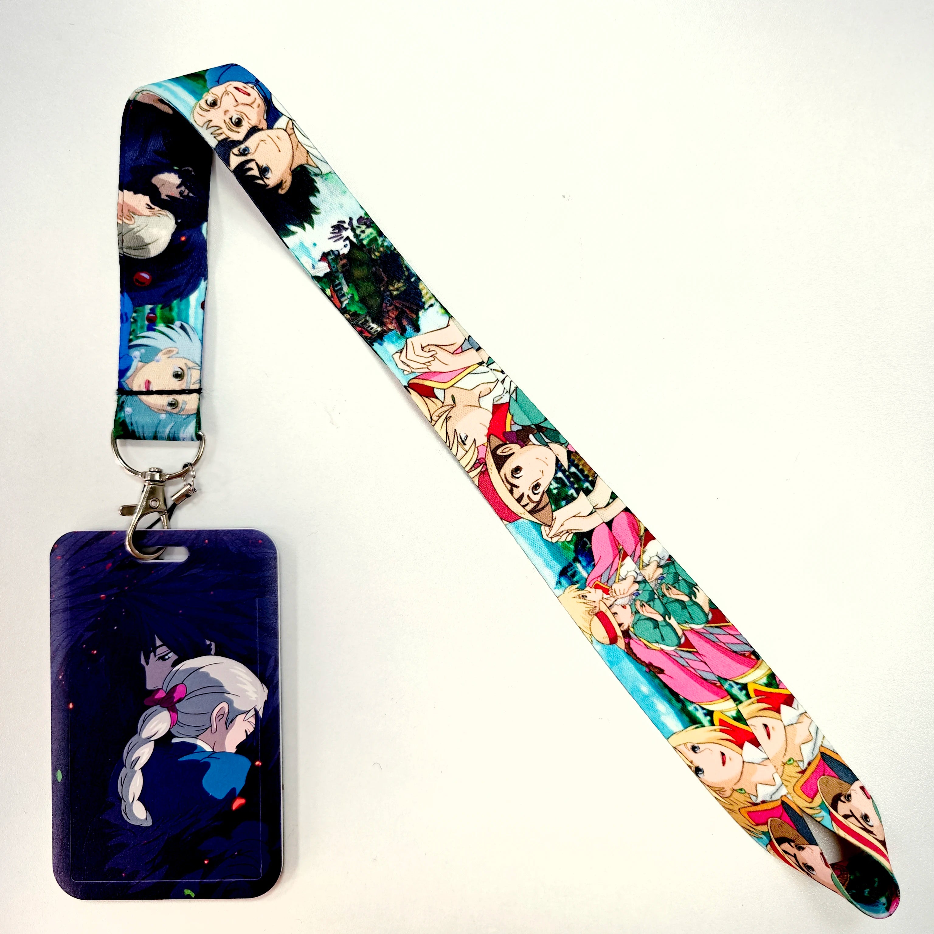 Anime Lanyards Keychain Animated Mobile Phone ID Card pass Hang Rope DIY Jewelry Accessories wholesale