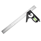 300mm Multi Functional Combination Adjustable Right Angle Ruler and Protractor Movable Measuring Tool Measuring Instrument