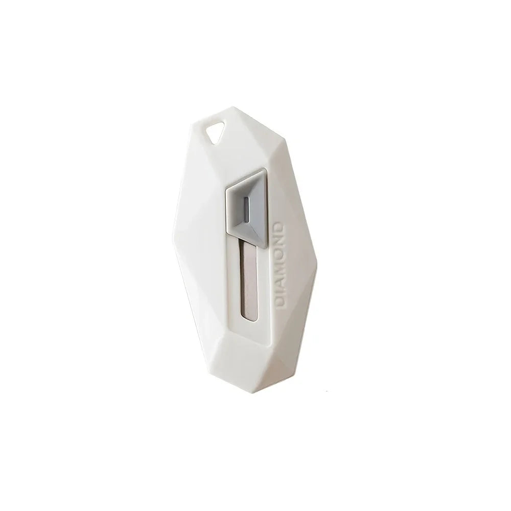 1pc Multifunctional Mini Unpacking Tool Automatic Rebound Portable Sawtooth Packaging Unpacking Device Mini Cutter Letter Opener
