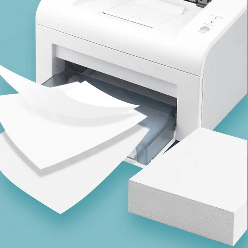 100Sheets 70G Blank Draft Paper A4 Copy Paper White Printer Paper Office Paper Practice Paper for Student A4 DIY Paper